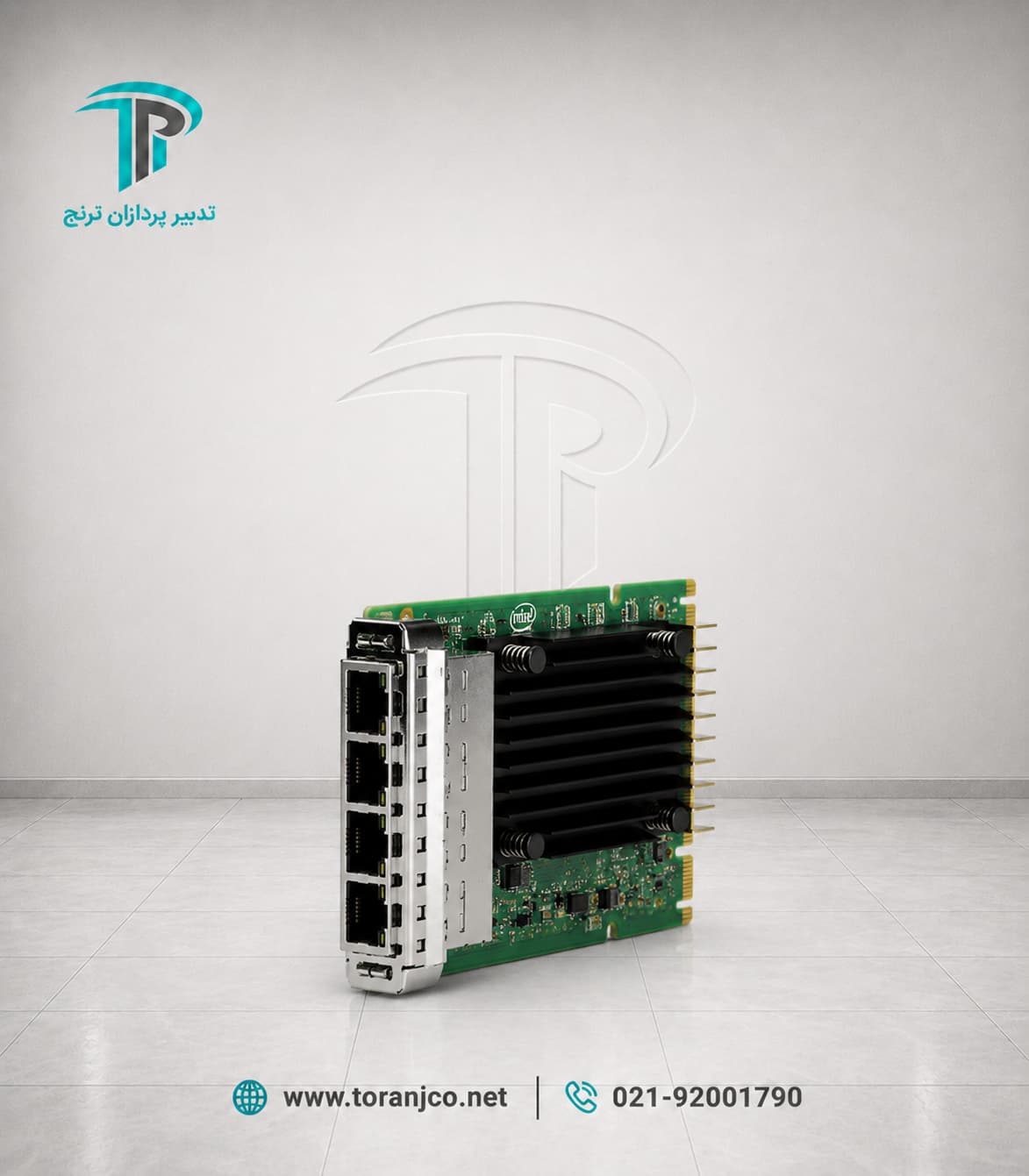 1-HPE Broadcom BCM5719 Ethernet 1Gb 4-port BASE-T OCP3 adapter عکس اصلی