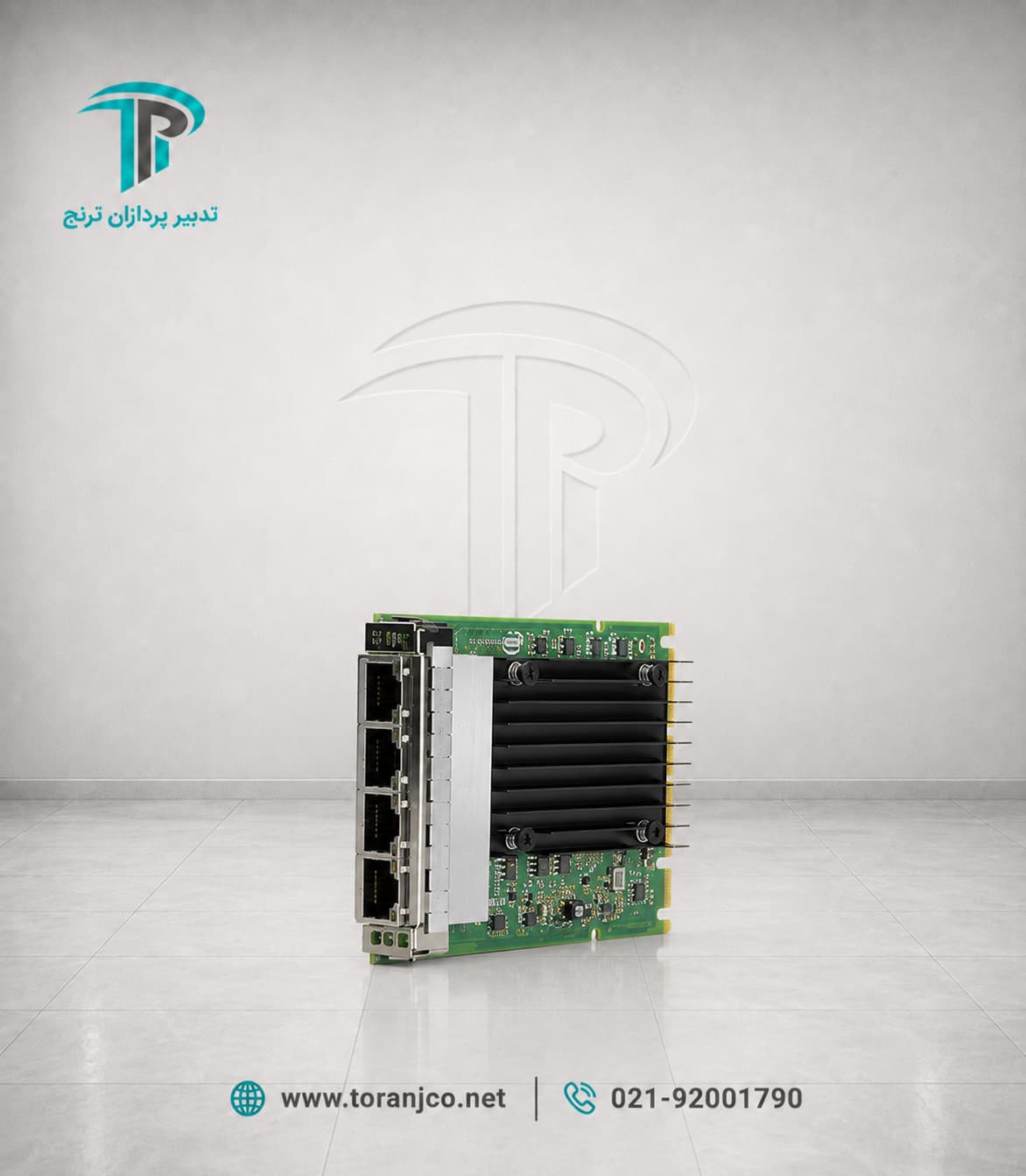 12- Intel I350-T4 Ethernet 1Gb 4-port BASE-T OCP3 Adapter for HPE عکس