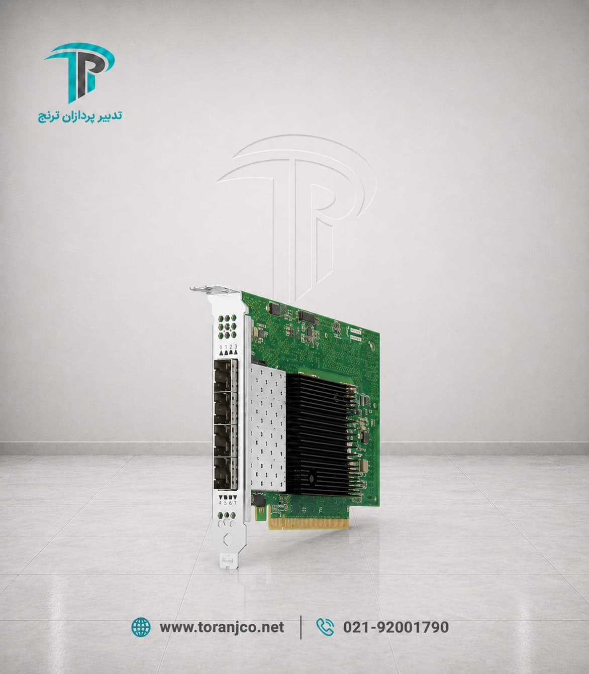 7-Intel E810-XXVDA4 Ethernet 10-25Gb 4-port SFP28 Adapter for HPE عکس